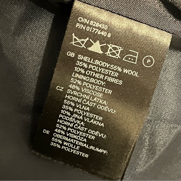 H&M Gray 3/4 Coat Sz 4 - Picture 11 of 11